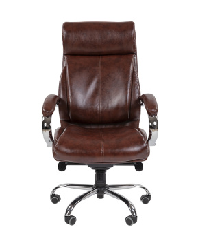 Офисное кресло CHAIRMAN CH423 экокожа, коричневый