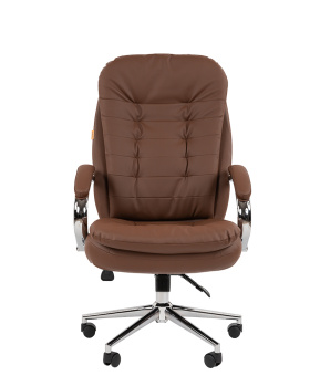 Офисное кресло CHAIRMAN 795 ЭКО экокожа коричневый
