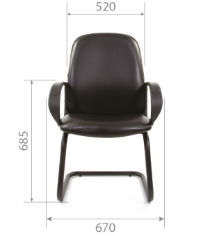 Офисное кресло CHAIRMAN 279V Экокожа.черный