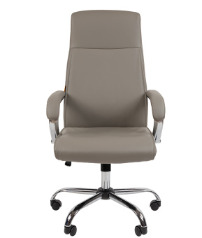 Офисное кресло CHAIRMAN CH425 экокожа, серый