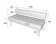Bu3 BUSINESS Секция 3-местная 1620x630x780 кат.1 Bu3 BUSINESS Секция 3-местная 1620x630x780 кат.1