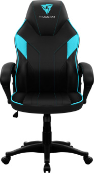 Кресло компьютерное ThunderX3 EC1 Black-Cyan AIR