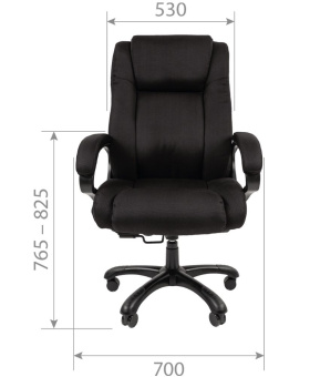 Офисное кресло CHAIRMAN 410 ткань SX (черный пластик)