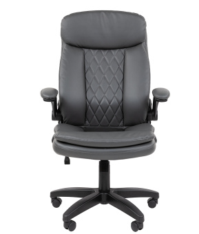 Офисное кресло CHAIRMAN 533 экокожа серый