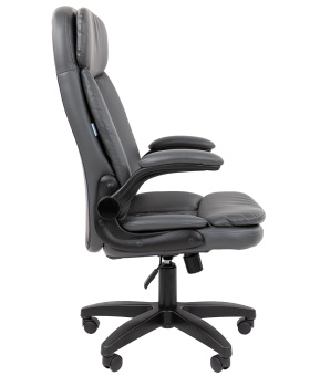 Офисное кресло CHAIRMAN 533 экокожа серый