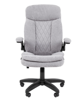 Кресло CHAIRMAN HOME 533 ткань S светло-серый