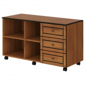 Тумба сервисная LCRT 1250(R) Орех Тироли 1200x500x670