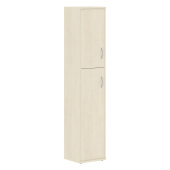 Шкаф колонка с глухой малой и средней дверьми СУ-1.8Пр Клен 406x365x1975
