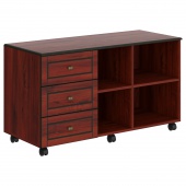 Тумба сервисная LCRT 1250(L) Темный каштан 1200x500x670