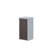 Шкаф колонка с глухой дверью СУ-3.1(R) Венге Магия/Металлик 406x365x823