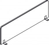 Экран акустический XAFP 1650.1 Зеленый C-30 1600х30х500 RAND Acoustic