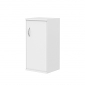 Шкаф колонка с глухой дверью СУ-3.1(R) Белый 406x365x823