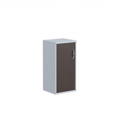 Шкаф колонка с глухой дверью СУ-3.1(L) Венге Магия/Металлик 406x365x823