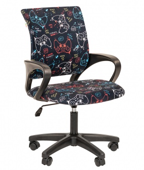 CHAIRMAN KIDS 103 LT BLACK ткань GAME