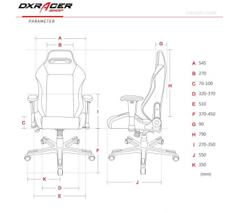 DXRacer OH/DM61/NWB