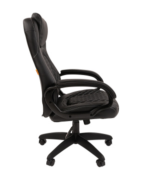 Офисное кресло CHAIRMAN 432 экопремиум черный