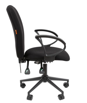 Офисное кресло CHAIRMAN 9801 BLACK ткань T08 черный Black