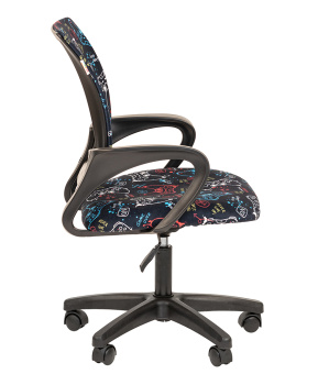 Кресло CHAIRMAN KIDS 103 LT BLACK ткань GAME