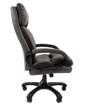 Офисное кресло CHAIRMAN 505 экопремиум серый (черный пластик)