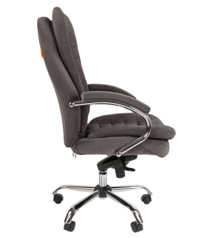 Кресло CHAIRMAN 795 HOME ткань Т-55 серый N