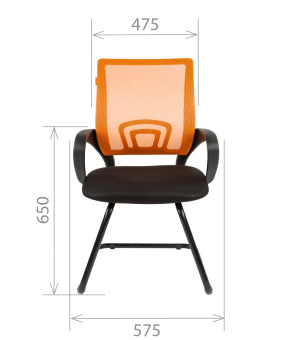 Офисное кресло CHAIRMAN 696 V TW-01 черный