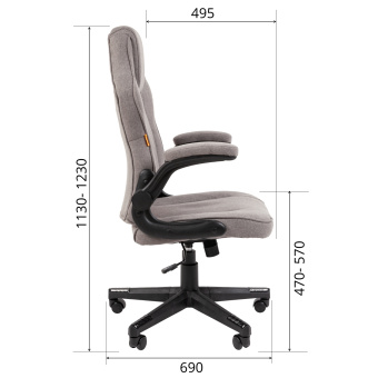 CHAIRMAN CH51 серый