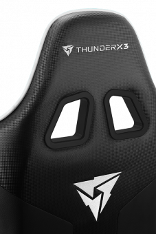 Кресло компьютерное игровое ThunderX3 EC3 Black-White AIR