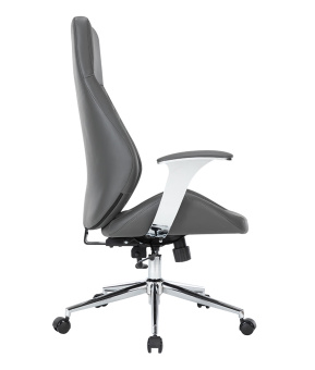 Офисное кресло Chairman CH790 экокожа, серый