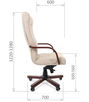 Кресло для руководителя CHAIRMAN 480 WD