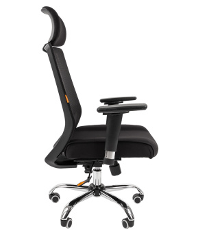 Офисное кресло CHAIRMAN 555 LUX TW черный