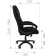 Офисное кресло CHAIRMAN 410 ткань SX черная (черный пластик)
