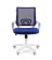 Офисное кресло CHAIRMAN 696 white белый пластик TW-10/TW-05 синий