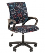 CHAIRMAN KIDS 103 LT BLACK ткань GAME