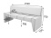 Kit Диван 3х-местный 1520х570х750 кат. 1 Kit Диван 3х-местный 1520х570х750 кат. 1